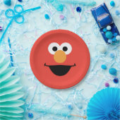 Elmo Face Art Papieren Bordje (Feest)