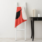 Elmo Face Art Sherpa Deken (In situ)