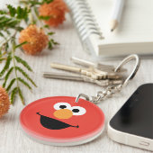 Elmo Face Art Sleutelhanger (Voorkant Rechts)