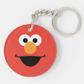 Elmo Face Art Sleutelhanger (Achterkant)