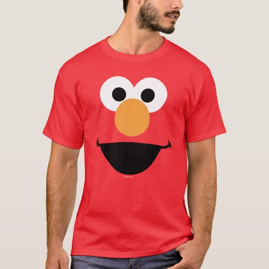 Elmo Face Art T-shirt (Voorkant)