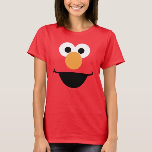 Elmo Face Art T-shirt (Voorkant)
