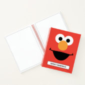 Elmo Face Art Tekening Notitieboek (Binnen)