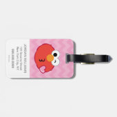 Elmo Face Throwing a Kiss 2 Bagagelabel (Achterkant horizontaal)