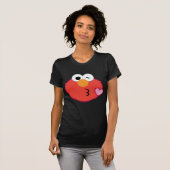 Elmo Face Throwing a Kiss T-shirt (Voorkant volledig)