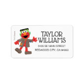 Elmo | Frankenstein Costume Etiket (Voorkant)