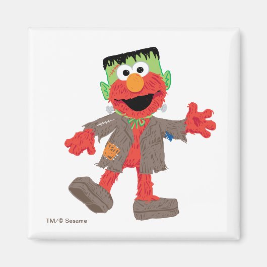 Elmo | Frankenstein Costume Magneet (Voorkant)