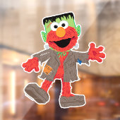 Elmo | Frankenstein Costume Raamsticker (Vel 2)