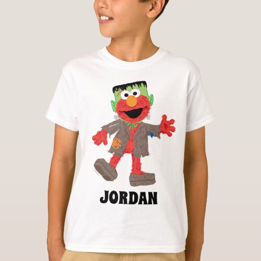 Elmo | Frankenstein Costume T-shirt (Voorkant)