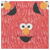 Elmo Fur Face Pattern Stof (Close Up)