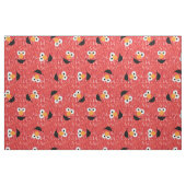 Elmo Fur Face Pattern Stof (Fat Quarter)