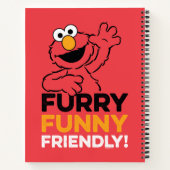 Elmo | Furry Funny Friendly Notitieboek (Achterkant)