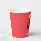 Elmo | Furry Funny Friendly Papieren Bekers (Voorkant)