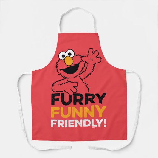 Elmo | Furry Funny Friendly Schort (Voorkant)