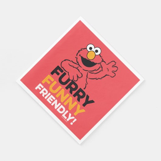 Elmo | Furry Funny Friendly Servet (Hoek)