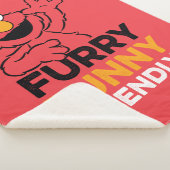 Elmo | Furry Funny Friendly Sherpa Deken (3/4)