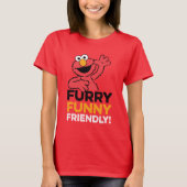 Elmo | Furry Funny Friendly T-shirt (Voorkant)