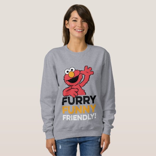 Elmo | Furry Funny Friendly Trui (Voorkant volledig)