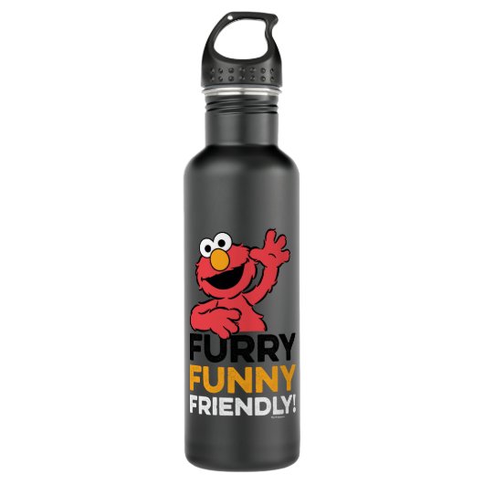Elmo | Furry Funny Friendly Waterfles (Voorkant)