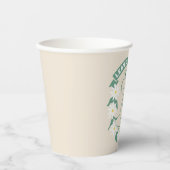 Elmo | Geen sporen — Floral — grafisch Papieren Bekers (Voorkant)