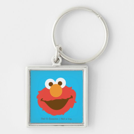 Elmo Gezicht Sleutelhanger (Voorkant)
