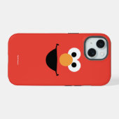 Elmo Gezichtsbeschildering iPhone 15 Case (Achterkant horizontaal)