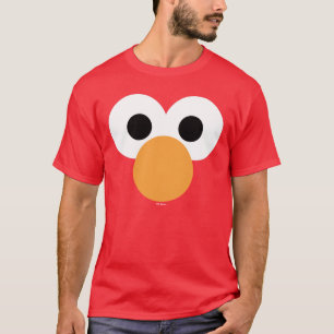 Elmo Groot Gezicht T-shirt