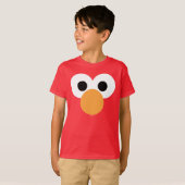 Elmo Grote Gezicht T-shirt (Voorkant volledig)