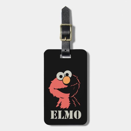 Elmo Half Bagagelabel (Voorkant verticaal)