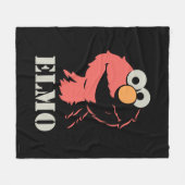 Elmo Half Fleece Deken (Voorkant (Horizontaal))