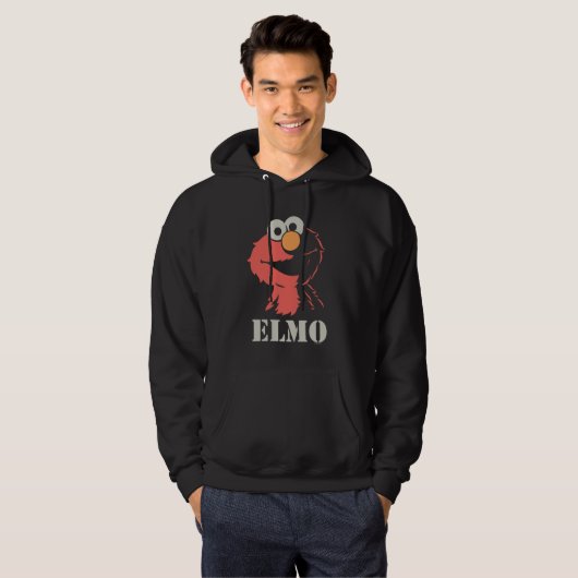 Elmo Half Hoodie (Voorkant volledig)