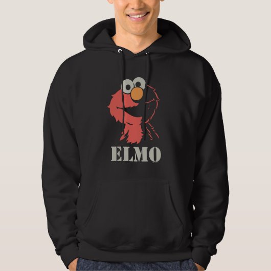 Elmo Half Hoodie (Voorkant)