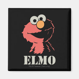 Elmo Half Magneet