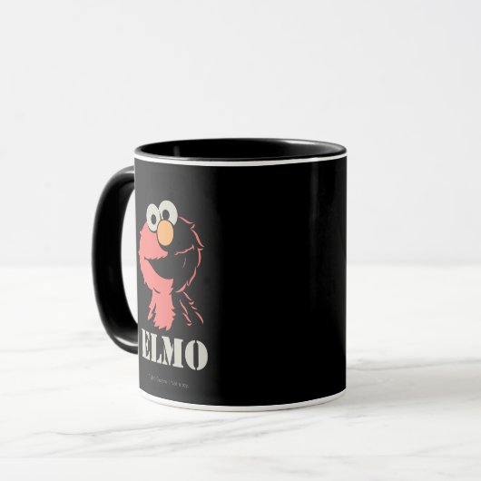 Elmo Half Mok (Voorkant links)