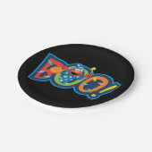 Elmo | Halloween Boo! Papieren Bordje (Gekanteld)