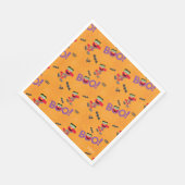 Elmo | Halloween Boo Pattern Servet (Hoek)