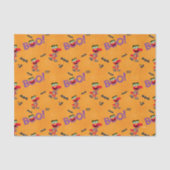 Elmo | Halloween Boo Pattern Tissuepapier (Voorkant)