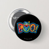 Elmo | Halloween Boo! Ronde Button 5,7 Cm (Voorkant /achterkant)