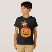 Elmo | Halloween Jack-O-Lantern T-shirt (Voorkant volledig)