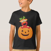Elmo | Halloween Jack-O-Lantern T-shirt (Voorkant)