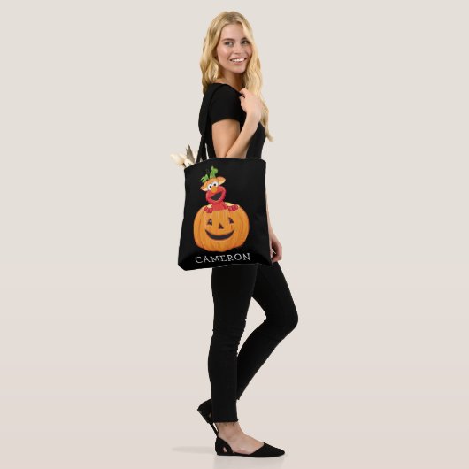 Elmo | Halloween Jack-O-Lantern Tote Bag (Op model)