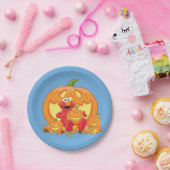 Elmo | Halloween Pumpkins Papieren Bordje (Feest)