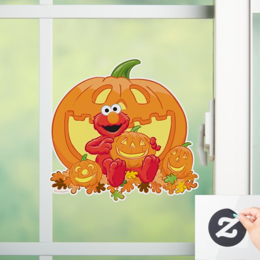Elmo | Halloween Pumpkins Raamsticker (Huis)