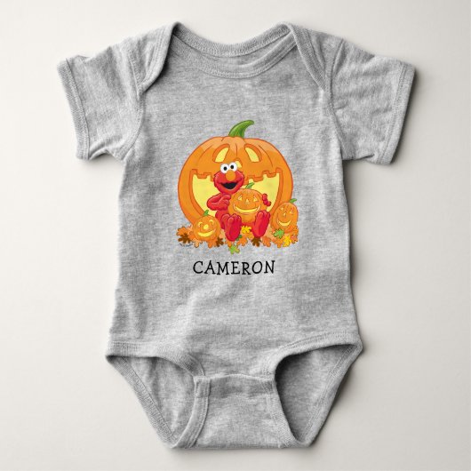 Elmo | Halloween Pumpkins Romper (Voorkant)