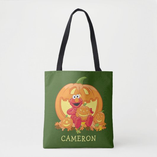 Elmo | Halloween Pumpkins Tote Bag (Voorkant)