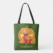 Elmo | Halloween Pumpkins Tote Bag (Achterkant)