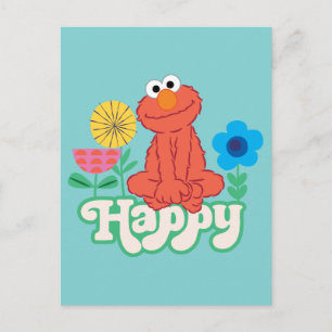 Elmo Happy! Briefkaart