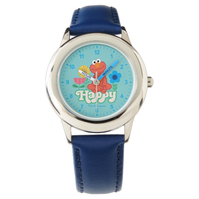 Elmo Happy! Horloge (Voorkant)