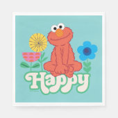 Elmo Happy! Servet (Voorkant)