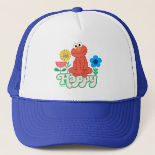 Elmo Happy! Trucker Pet